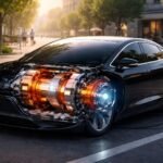 - Elektromotor v aute je tichý, účinný a znižuje spotrebu paliva.