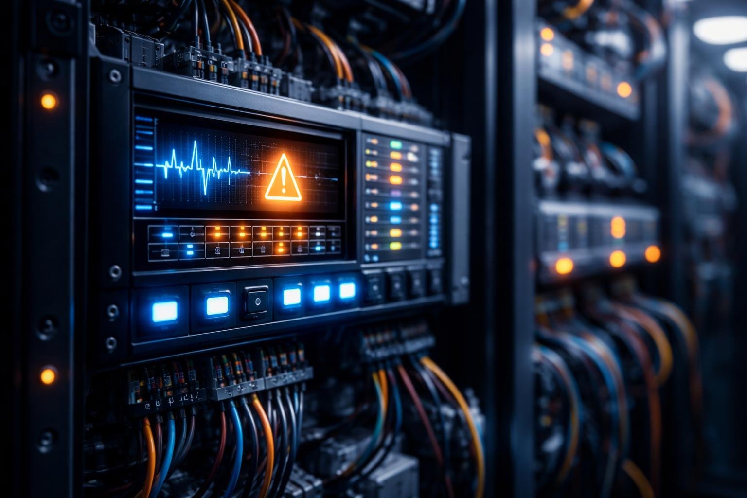 - Ochranné relé v rozvádzači monitoruje preťaženie a chráni obvod pred poškodením.
