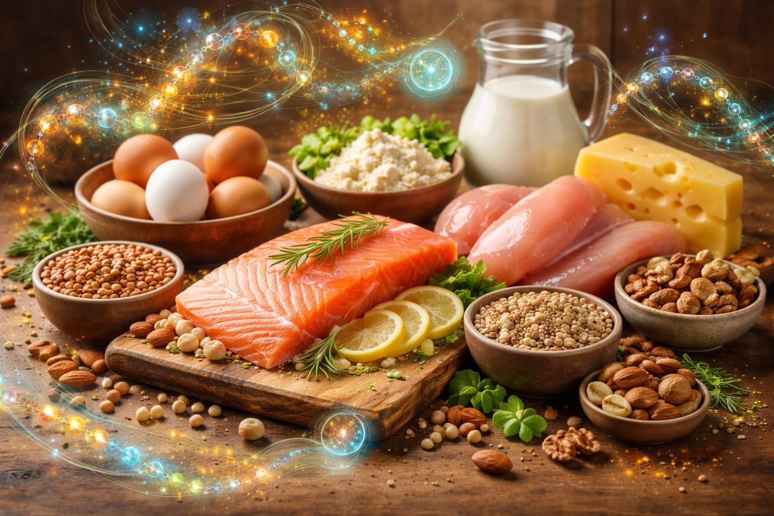 - Bielkoviny ako základ života a ich dôležitý význam pre zdravie v tele