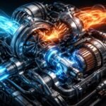 - Hybridné turbo zvyšuje výkon, znižuje spotrebu paliva a reakciu motora.