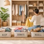 - Jarné upratovanie šatníka: pravidlo troch kôp pre jednoduchý poriadok a ľahší priestor.