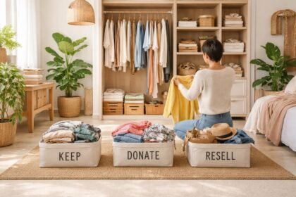 - Jarné upratovanie šatníka: pravidlo troch kôp pre jednoduchý poriadok a ľahší priestor.