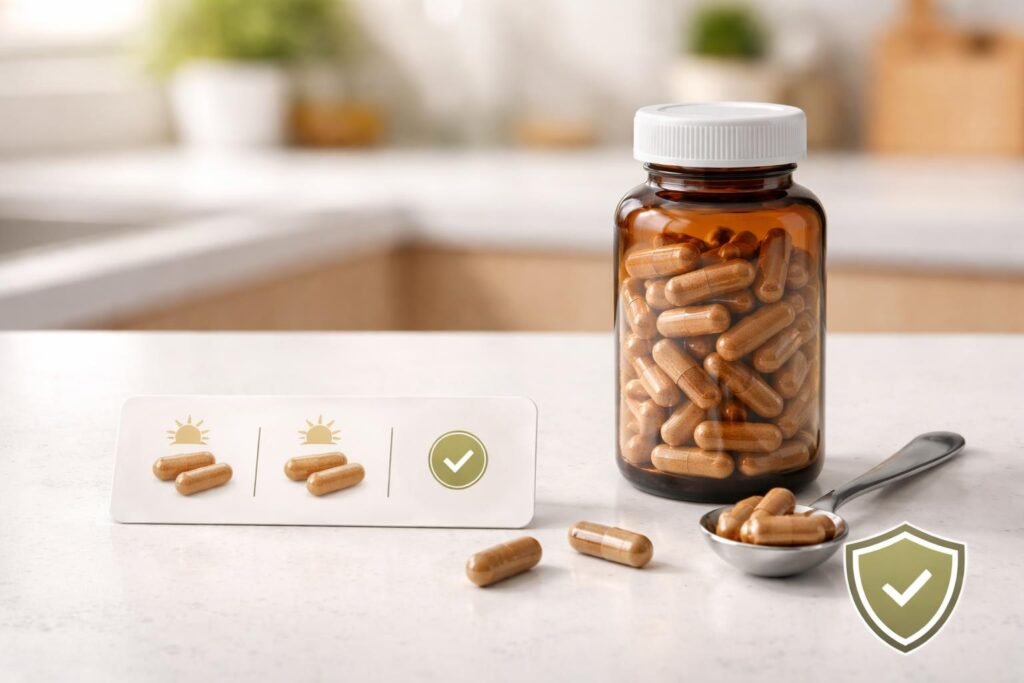 - Odporúčané dávkovanie škoricových kapsúl, bezpečné užívanie a vedecké poznatky pre zdravie