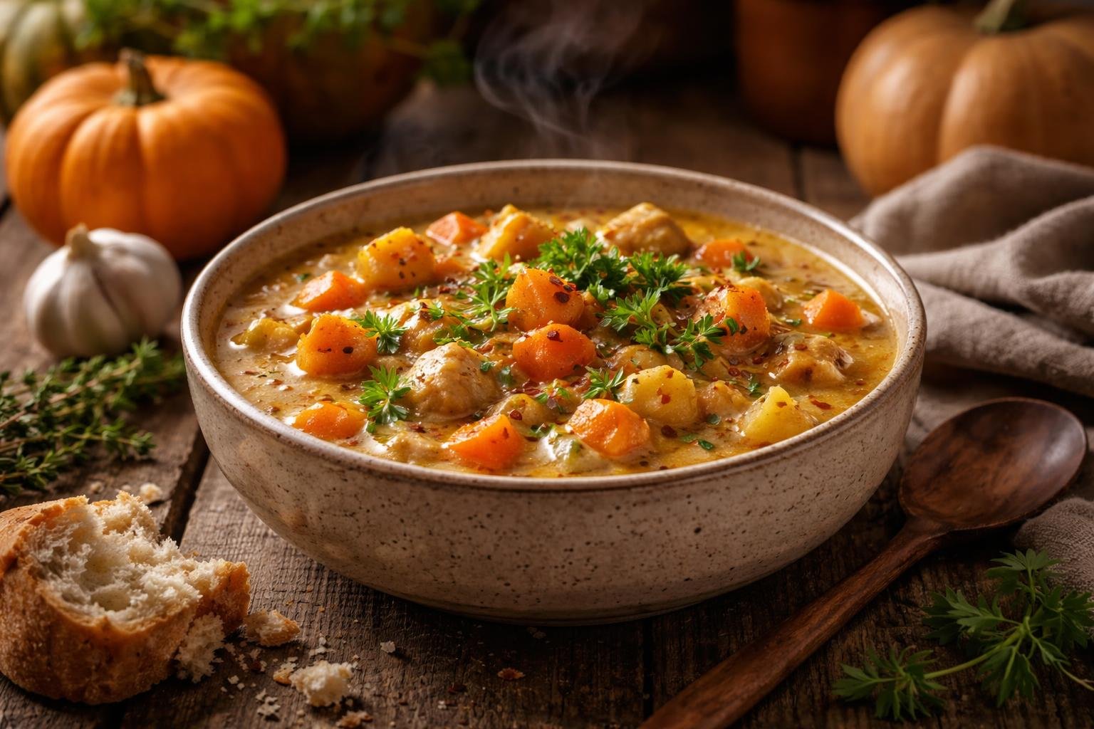 - Tekvicový prívarok krémový, zdravý a arómou jesene na tanieri.