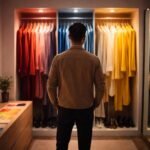 Osoba v farebnom odeve vyjadruje vnútornú osobnosť a náladu okolia.