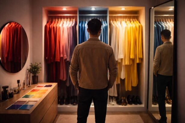 Osoba v farebnom odeve vyjadruje vnútornú osobnosť a náladu okolia.