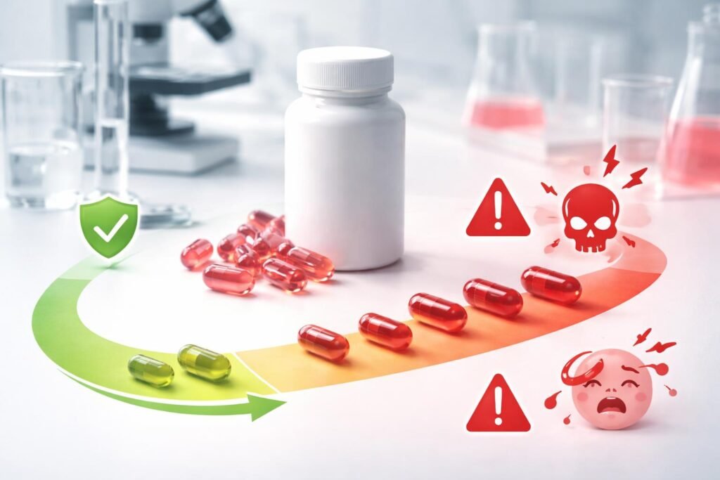 - Riziká, nežiaduce účinky a bezpečné dávkovanie vyžadujú opatrnosť a konzultáciu.