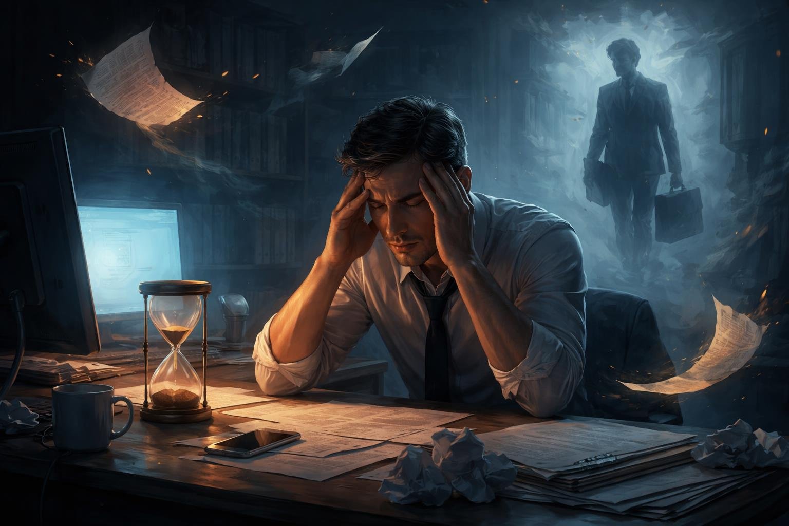 - Krátke varovné signály vyhorenia a ochrana kariéry na pracovisku dnes.