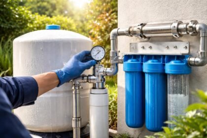 - Krátky popis cisterny, bezpečná údržba zameraná na kvalitu vody a dlhodobú spoľahlivosť