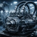 - Hydraulické čerpadlá premieňajú mechanickú energiu na tlak a pohon zariadení.