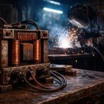 Robustný zvárací transformátor – spoľahlivý prúd pre oblúkové zváranie v dielni.