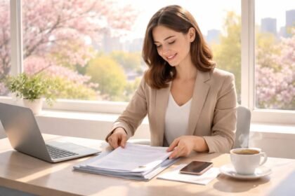 Jarný pohovor: profesionálne oblečenie, pripravené odpovede a sebavedomý dojem na pohovor.