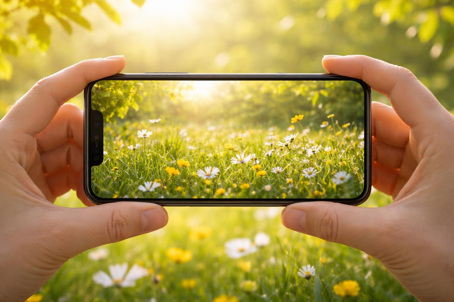- Jarná príroda ožiari mobilné fotografie jemným a mäkkým svetlom každého rána