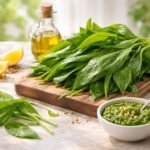 - Jarný medvedí cesnak dodáva chuť, zdravie a vitalitu do jedál.